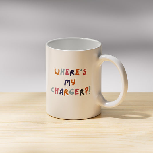 Where's My Charger? Mug