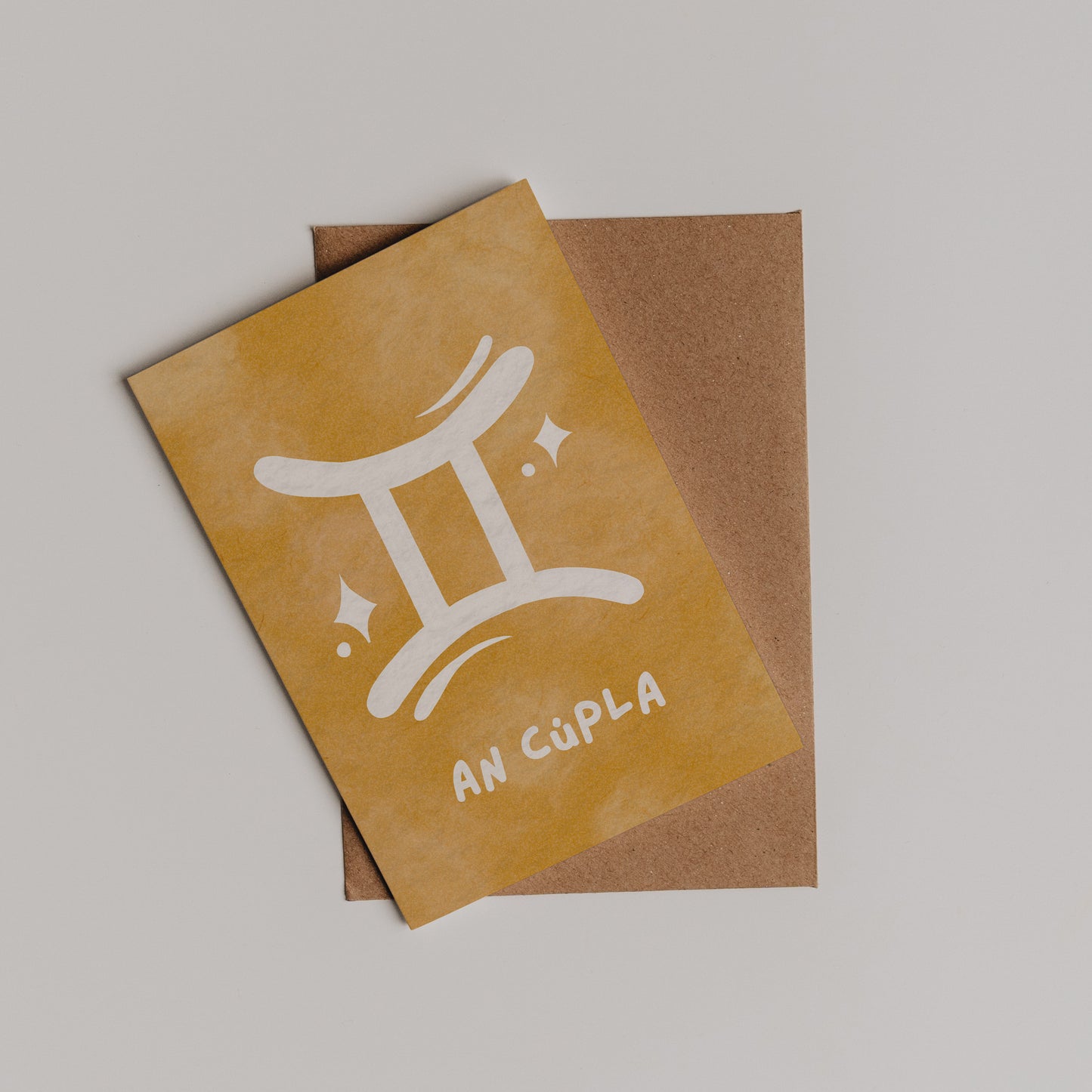 Zodiac Starsign Birthday Card As Gaeilge
