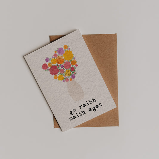 Go Raibh Maith Agat Vase