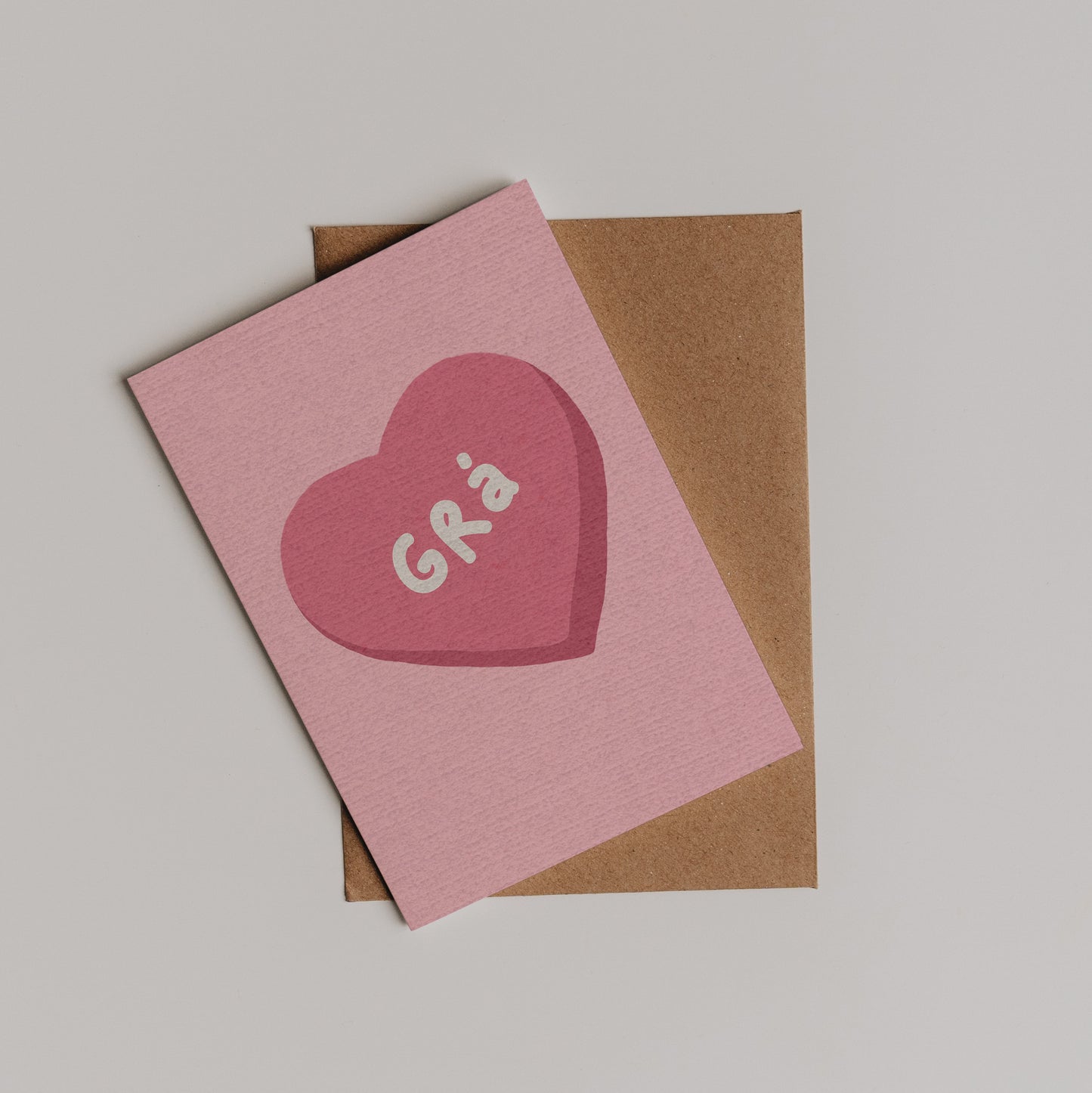 Grá Heart Card