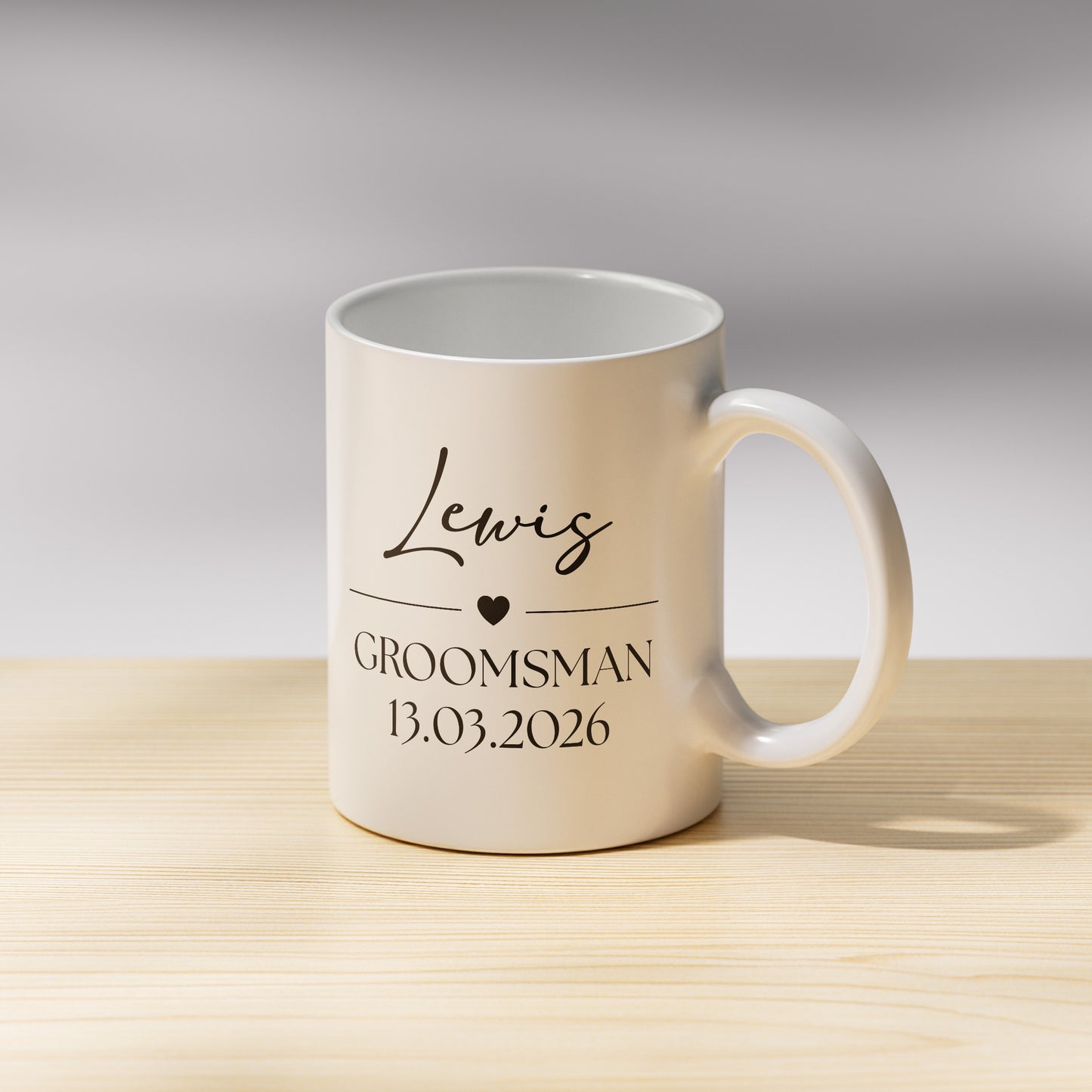 Personalised Bridal Party Mug