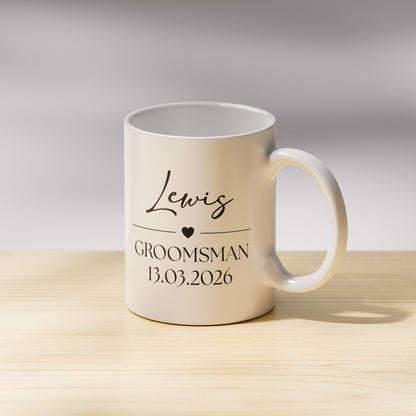 Personalised Bridal Party Mug