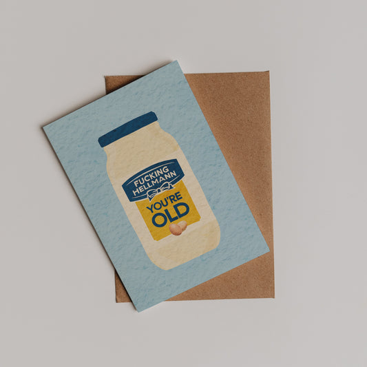 F**cking Hellmann, You're Old Card