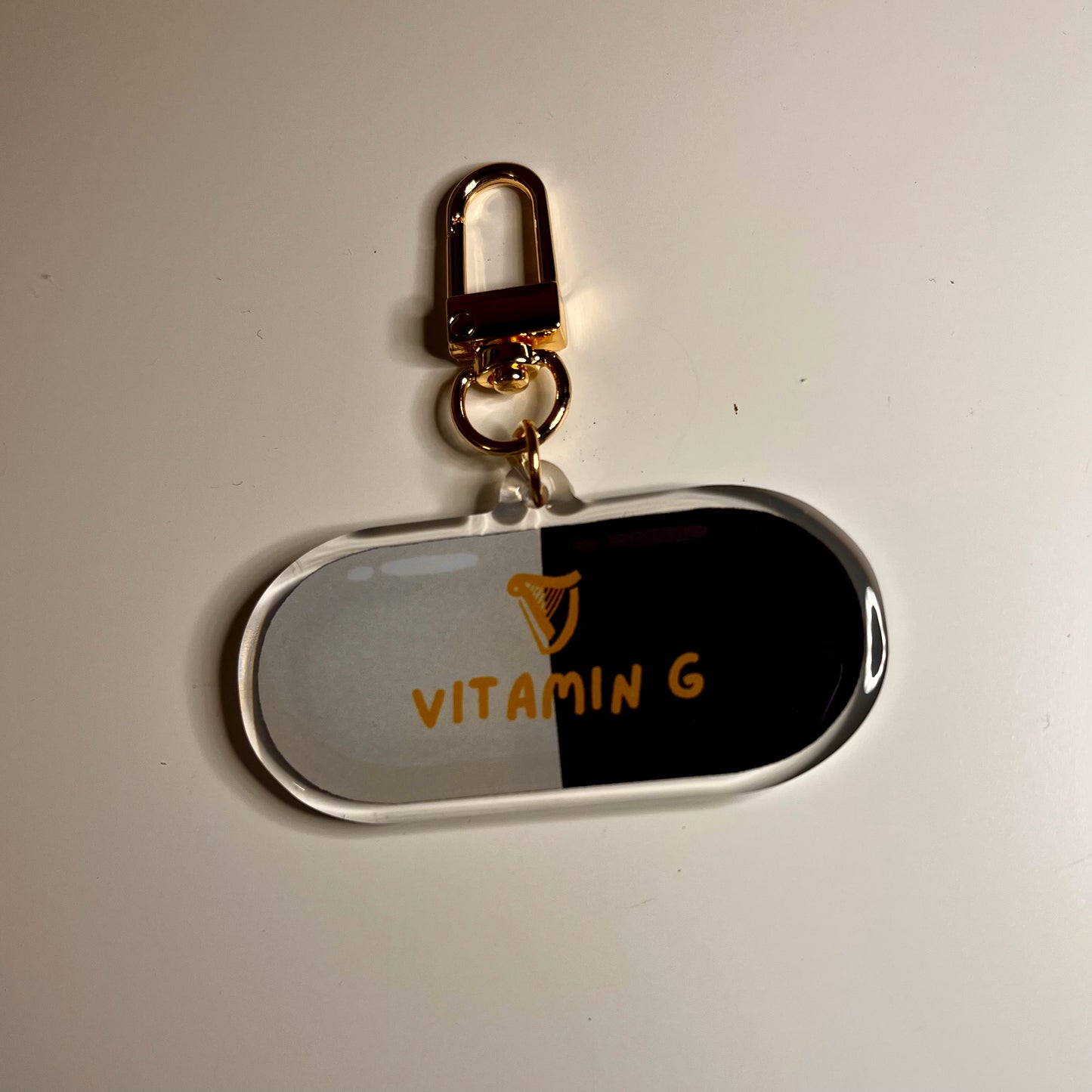 Vitamin G Keyring