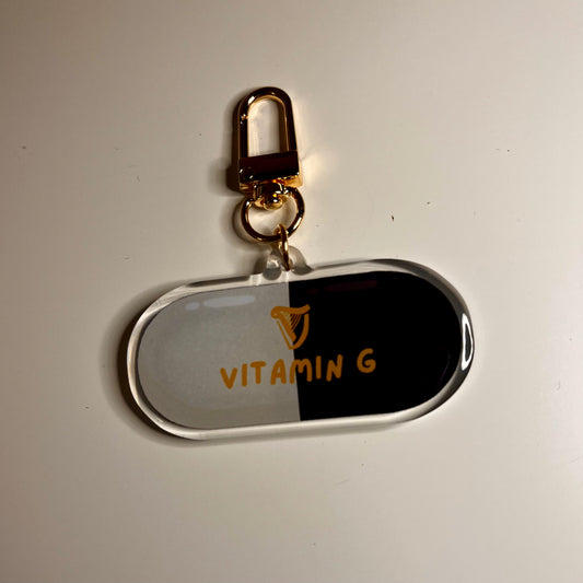 Vitamin G Keyring