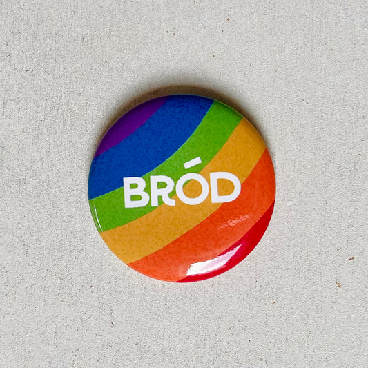 Bród Button Pin