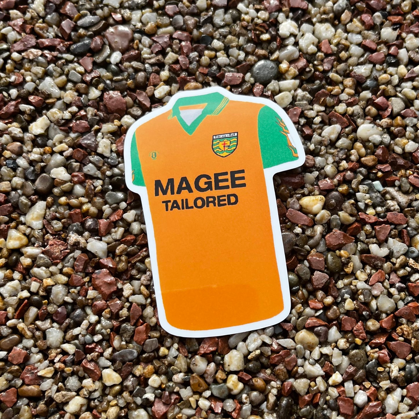 Retro Donegal Jersey Sticker