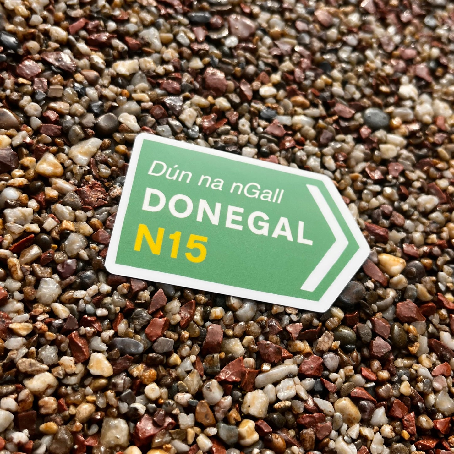 Donegal Road Sign Sticker