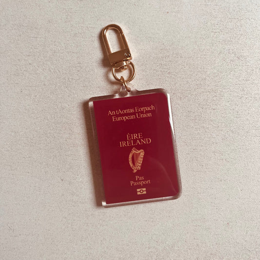 PREORDER Irish Passport Keyring