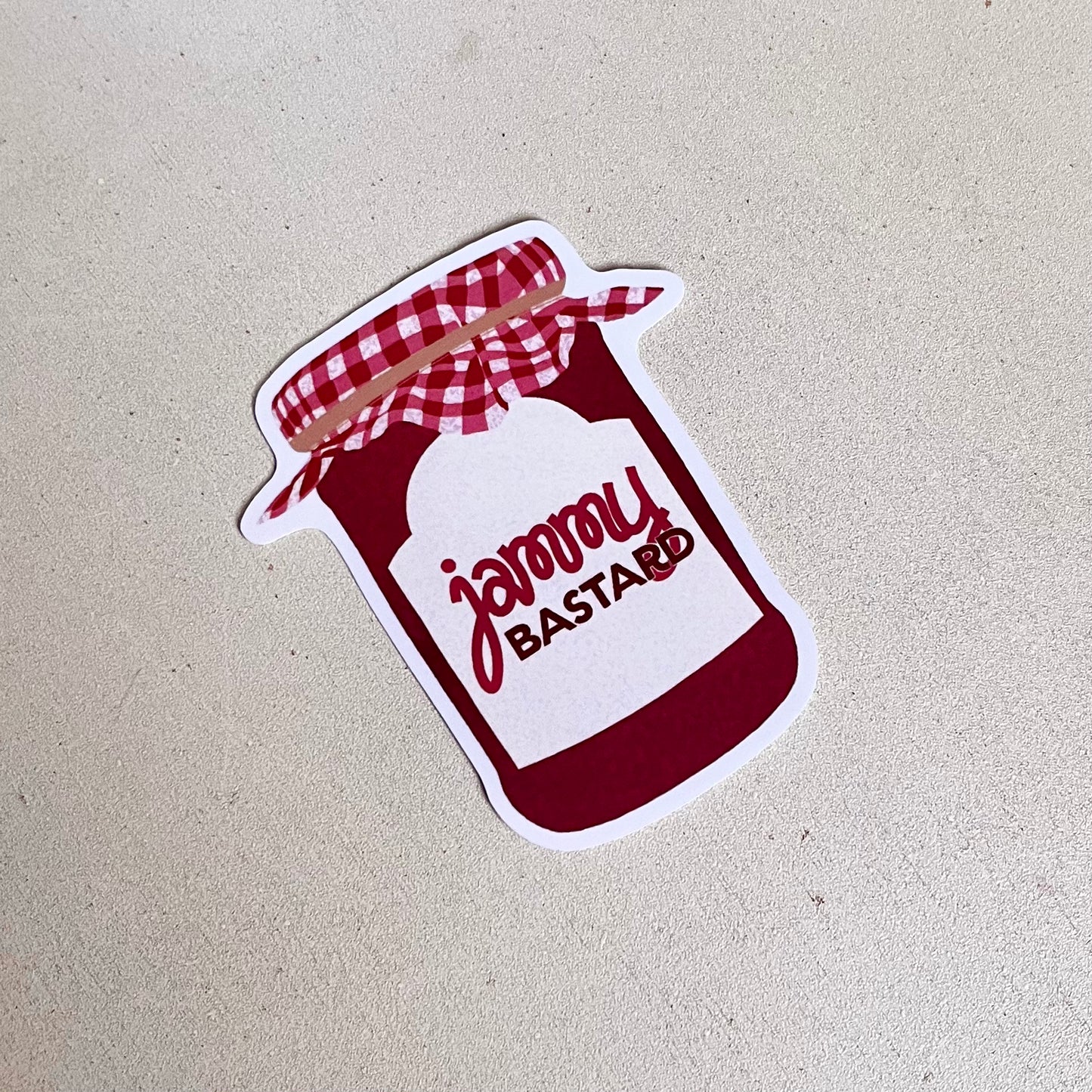 Jammy Bastard Sticker