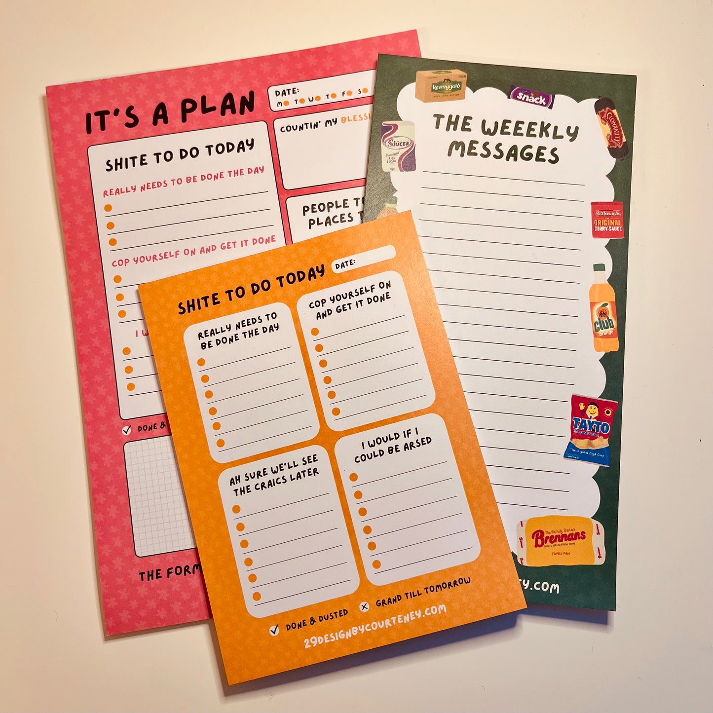 Get Your Shite Together Notepad Bundle