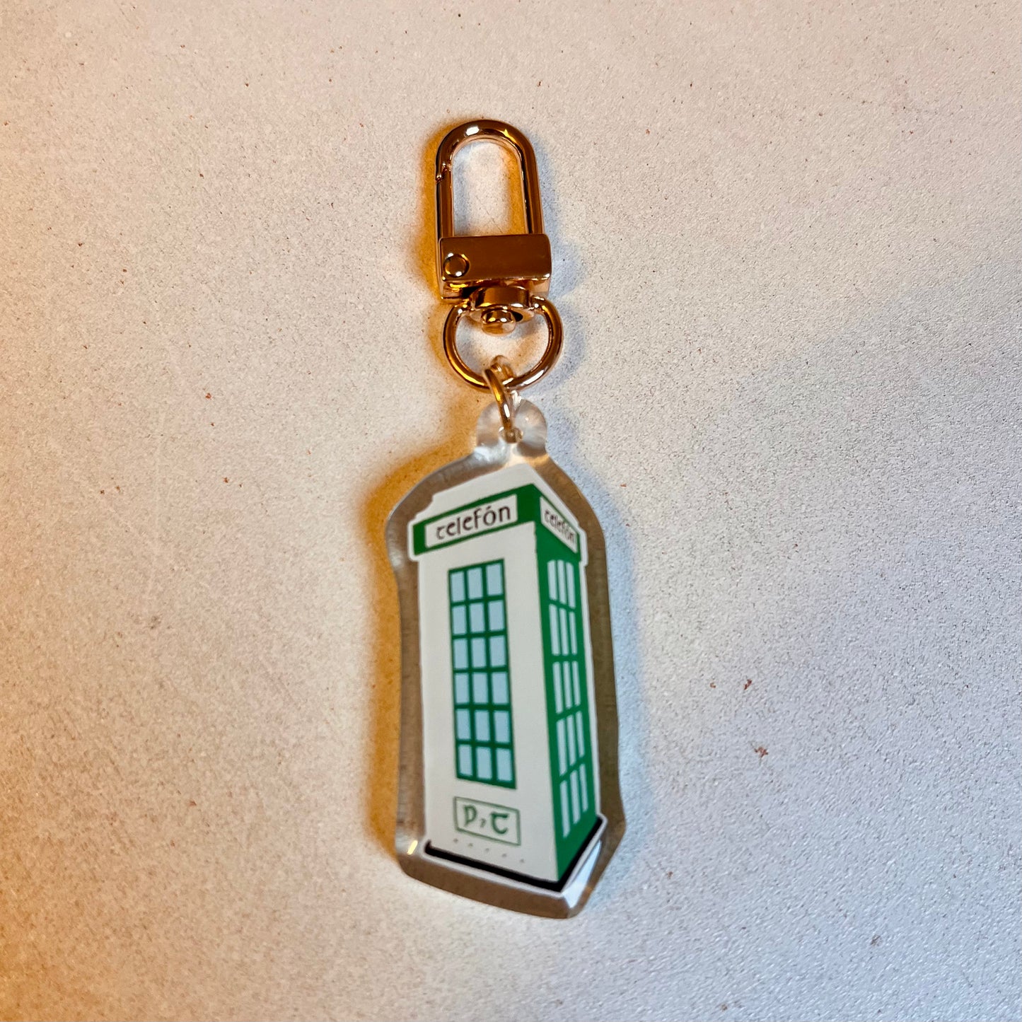 Irish Phone Box Keyring