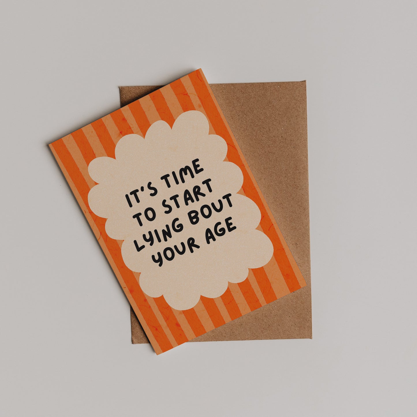 Lying About Your Age Card