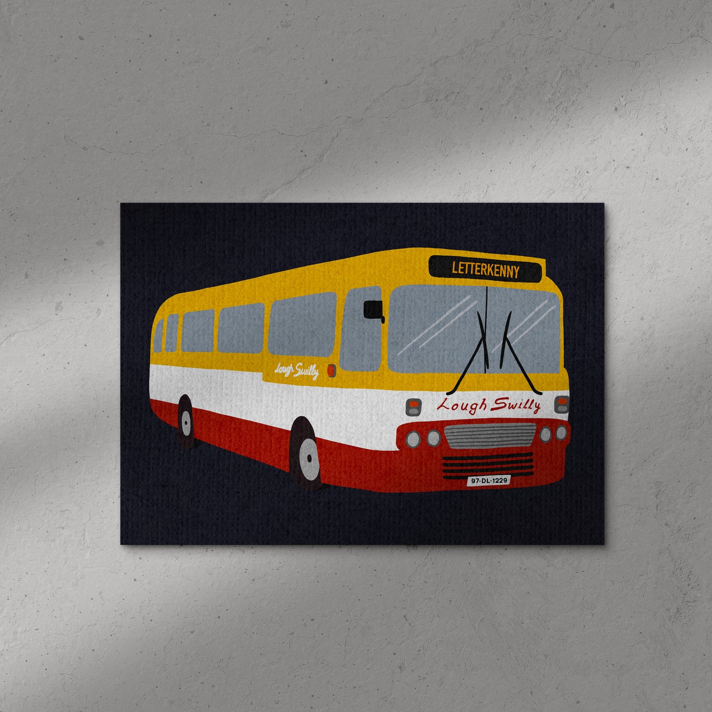 Lough Swilly Bus Print