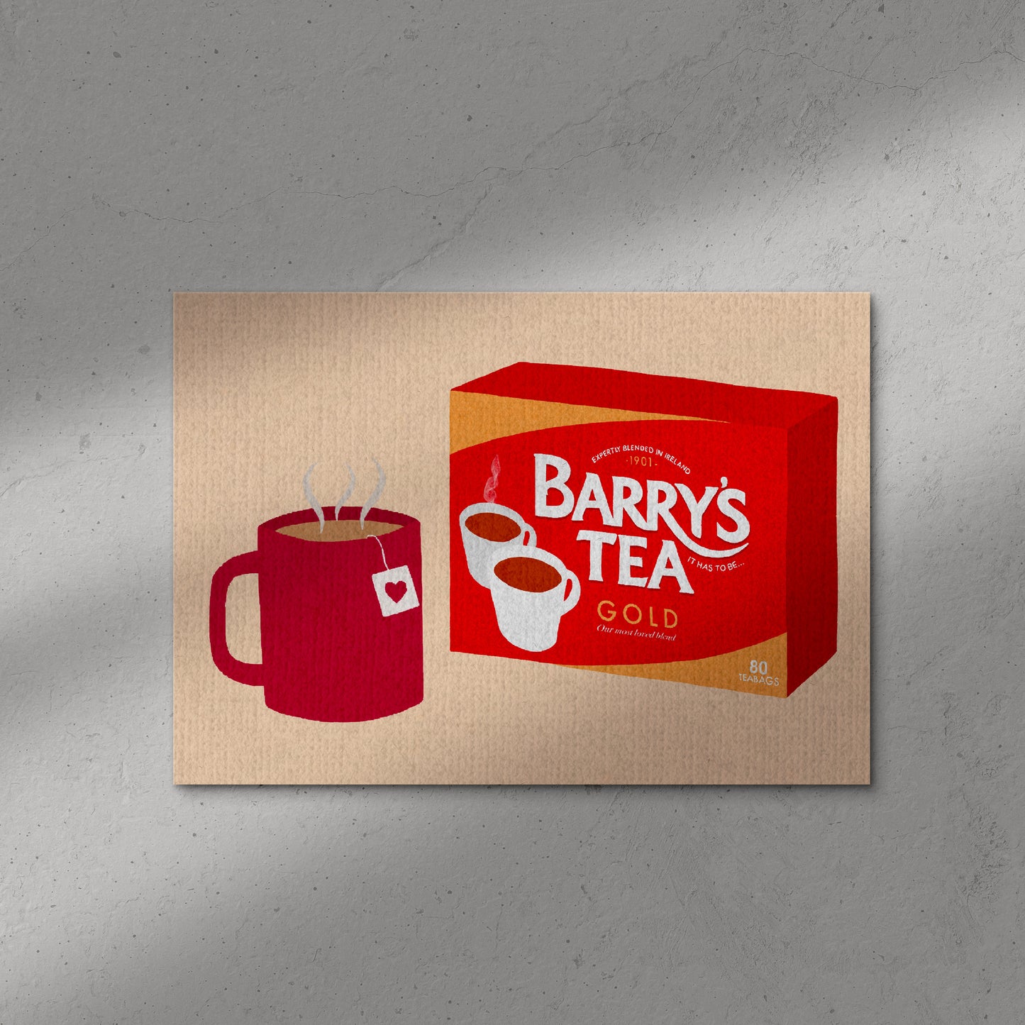 Love Barry's Tea Print
