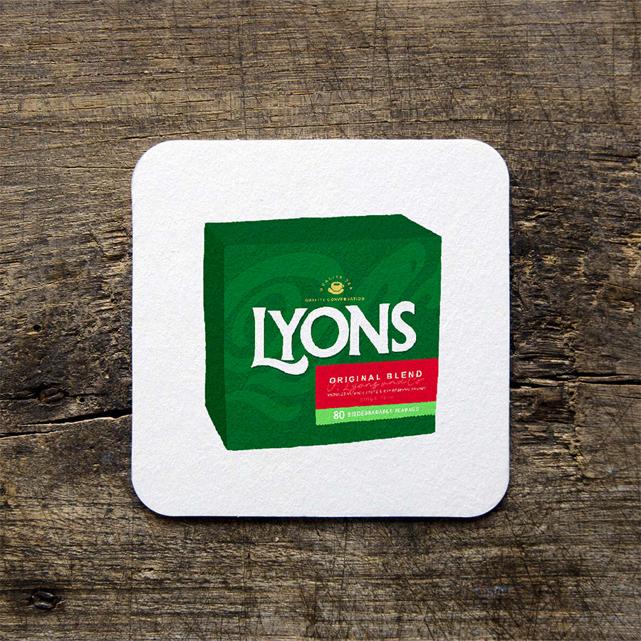 Lyon's Tea Coaster