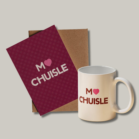 Mo Chuisle Card & Mug Set