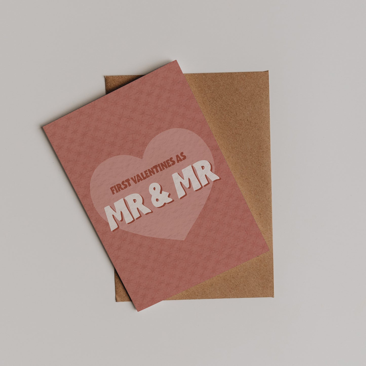 First Valentines as Mr & Mr Card