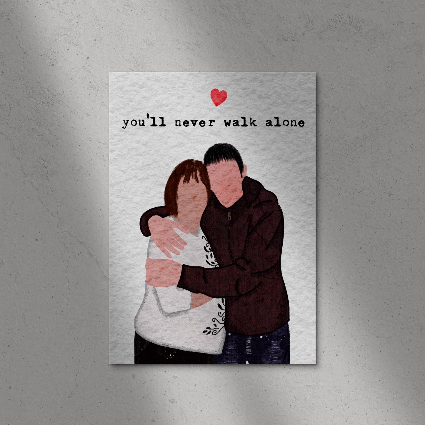 Personalised Hand-drawn Print