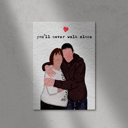 Personalised Hand-drawn Print