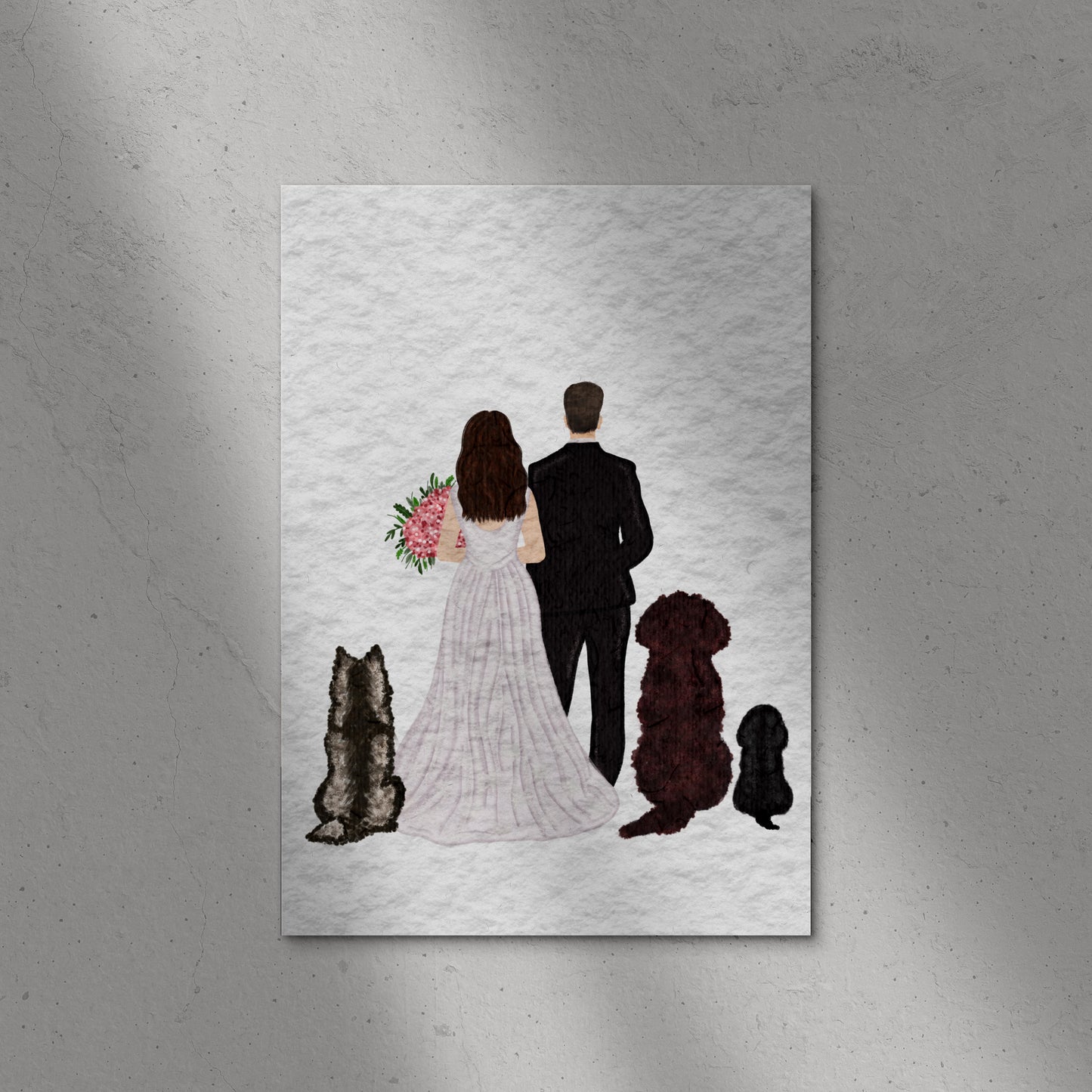 Personalised Hand-drawn Print