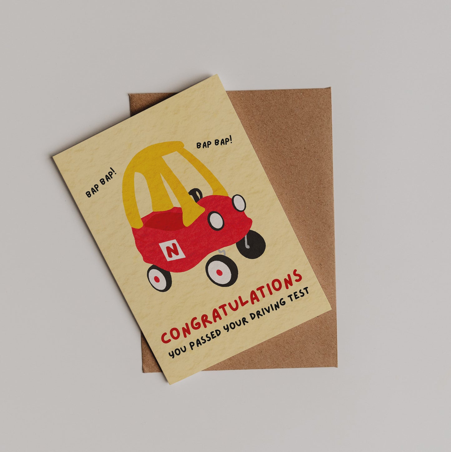 You Passed Your Driving Test Card