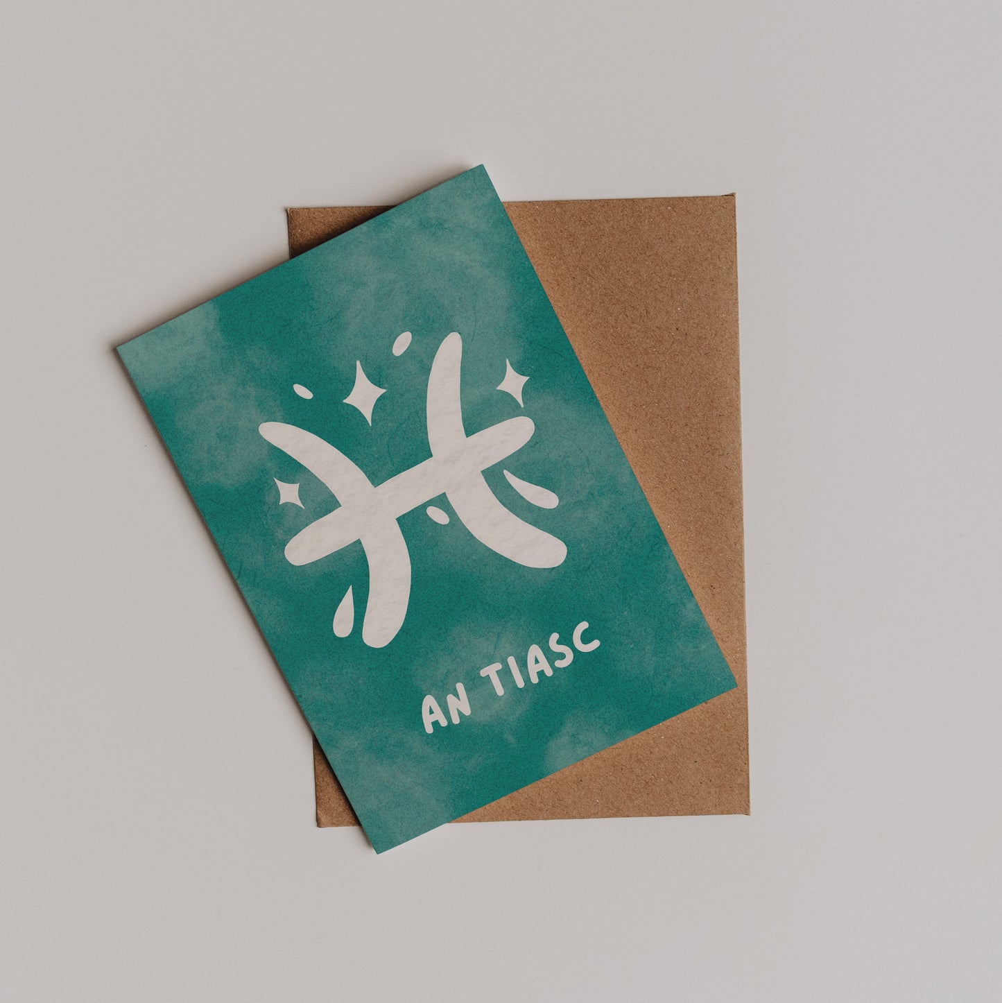 Zodiac Starsign Birthday Card As Gaeilge