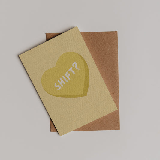 Shift? Heart Card