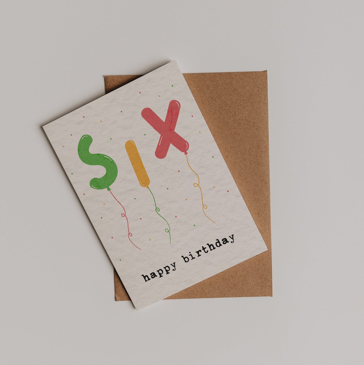 Sixth Birthday Balloons