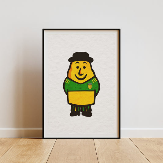 Potato Man Donegal Jersey Print