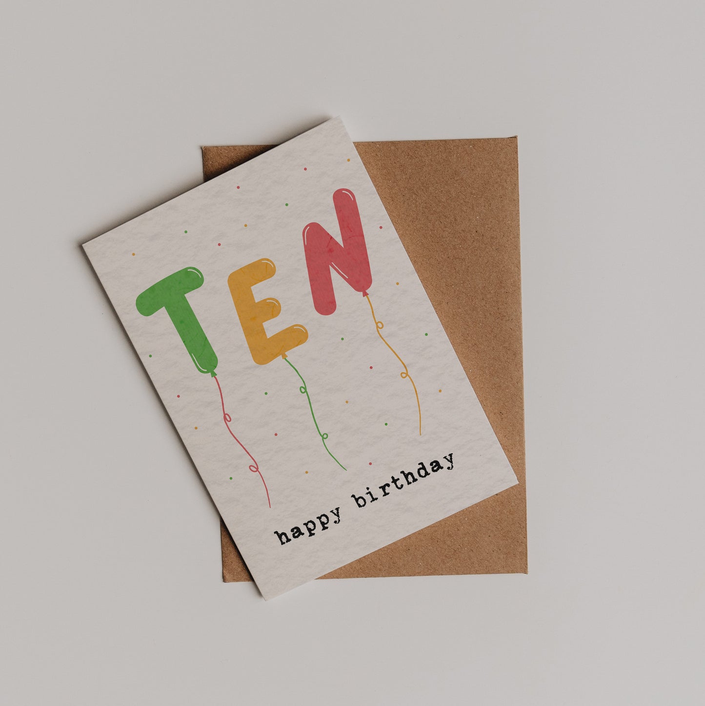 Tenth Birthday Balloons