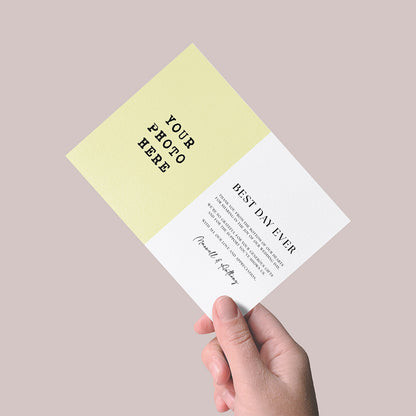 Wedding Thank You Postcard