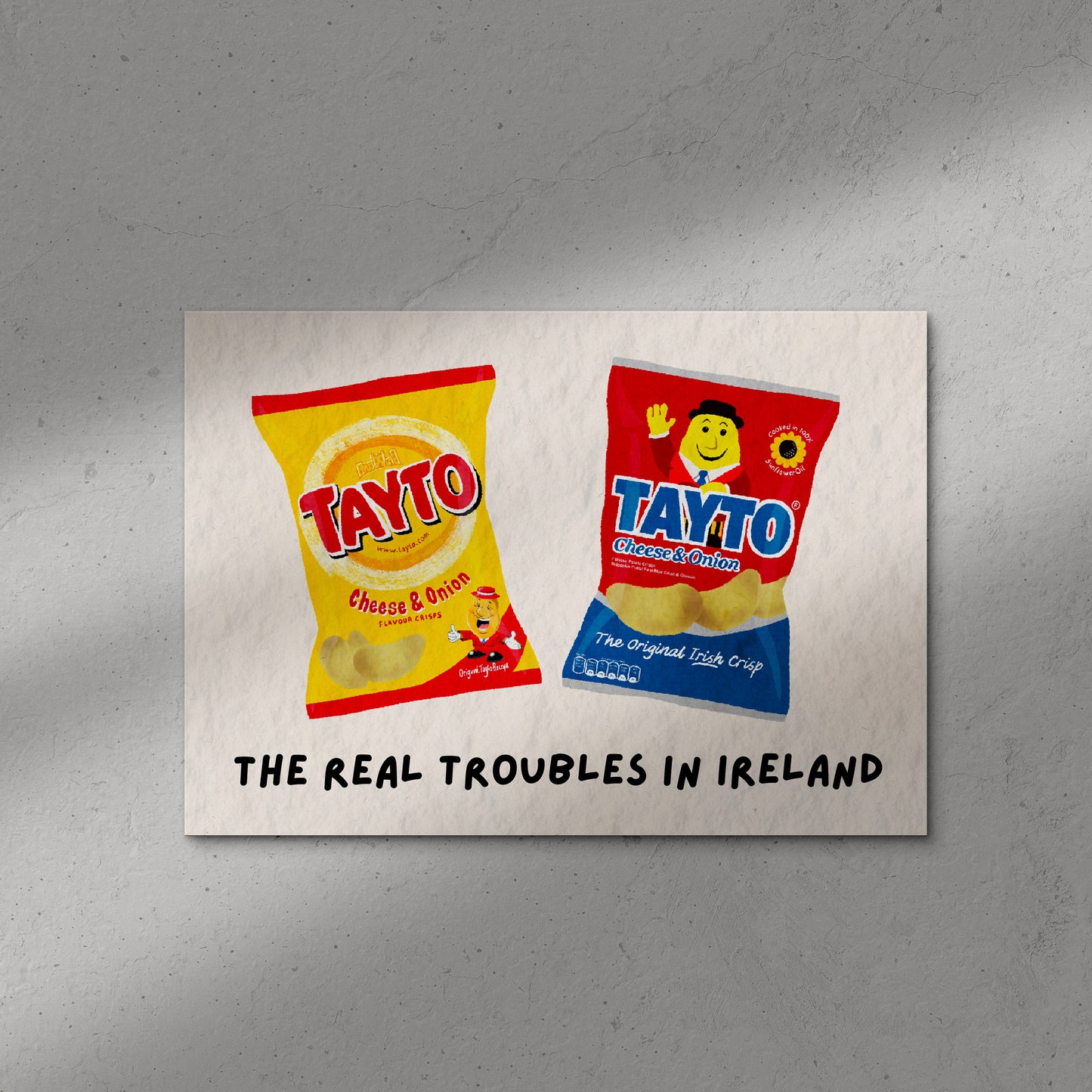 The Crisp Troubles Print