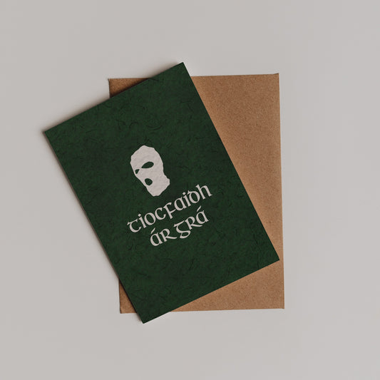 Tiocfaidh Ár Grá card