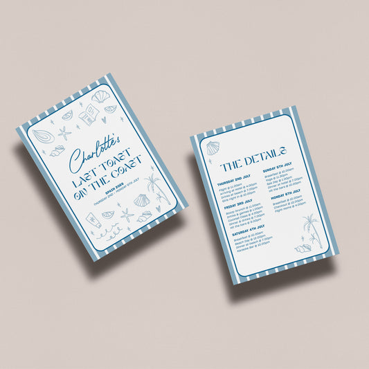 Toast on the Coast Hen Party Itinerary