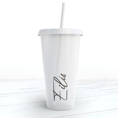 Personalised Name Reusable Plastic Cups