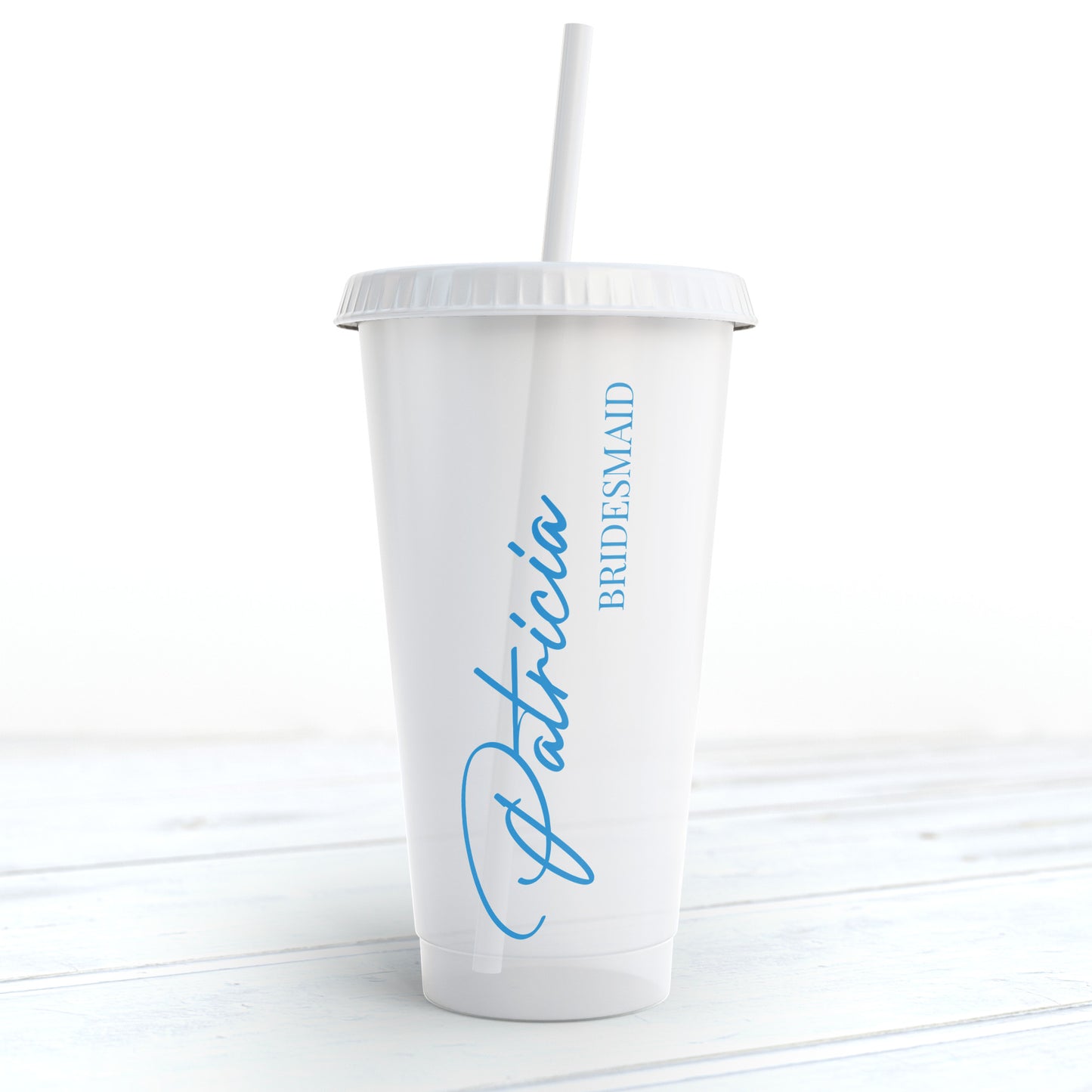 Personalised Bridal Party Reusable Plastic Cups