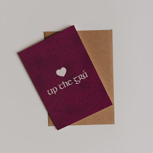 Up The Grá Card