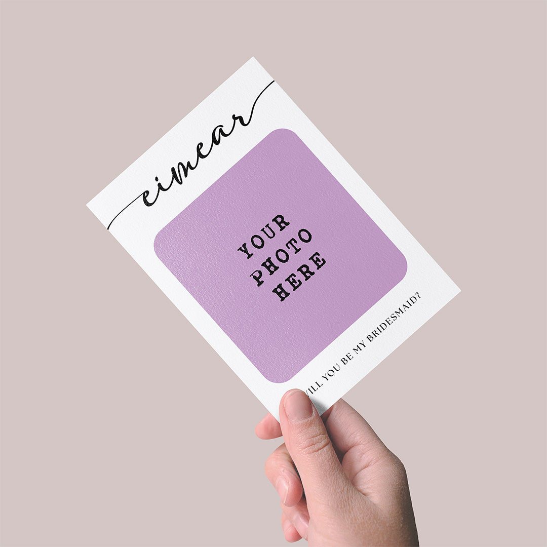 Will you be my Bridesmaid? Proposal Card