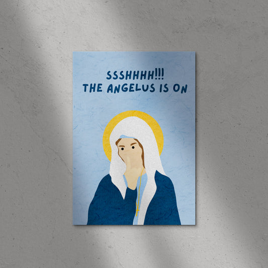 The Angelus Is On Print