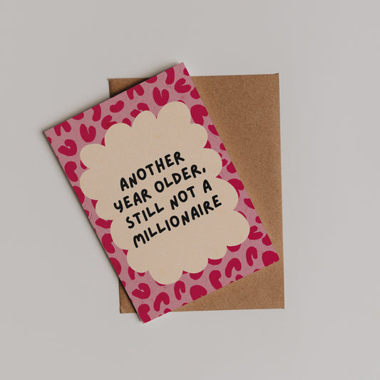 Still Not A Millionaire Card