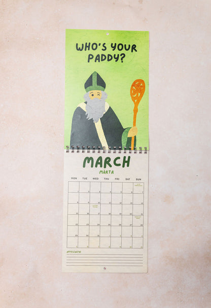 2027 Big Irish Calendar