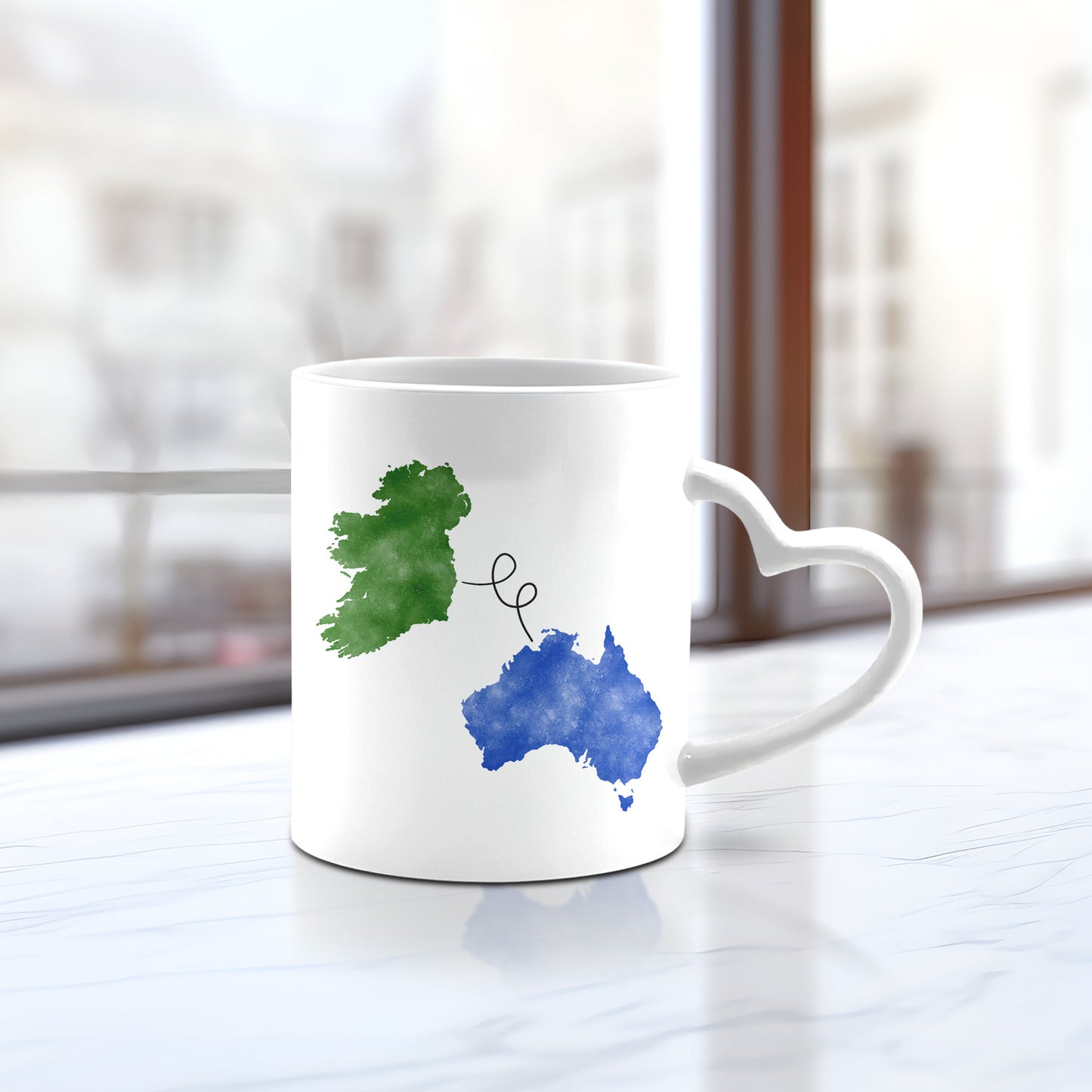 Miles Apart, Close at Heart Mug