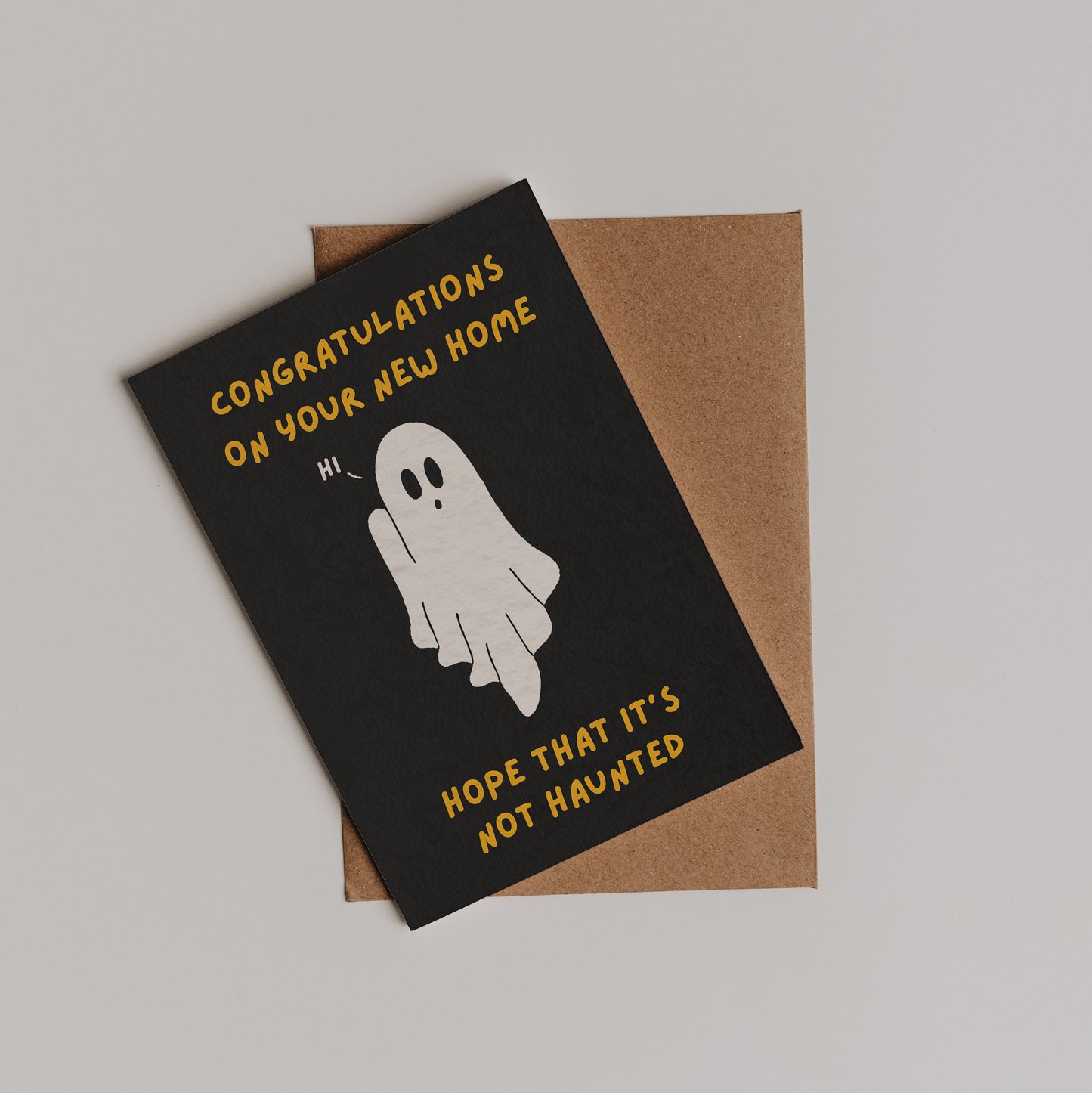 Haunted Home Card