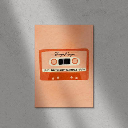 Personalised Cassette Tape Print