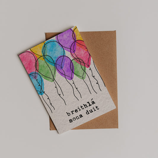 Breithlá Sona Duit Card