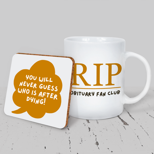 RIP Mug & Coaster Set