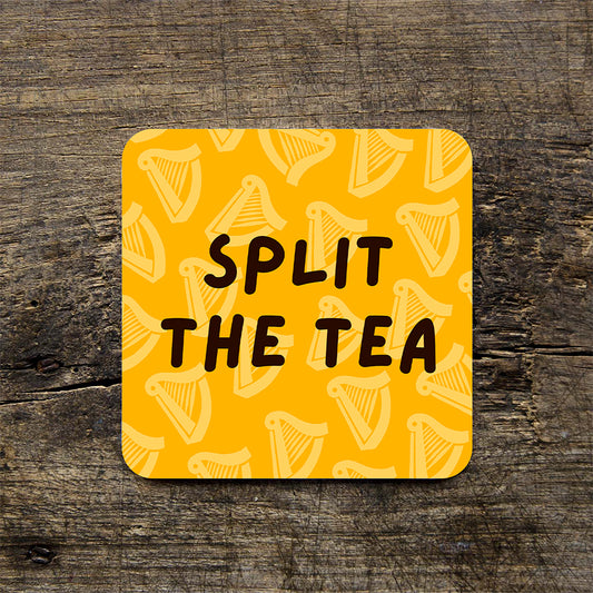 Split The Tea Coaster