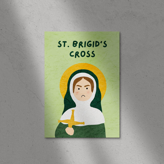 St. Brigid's Cross Print